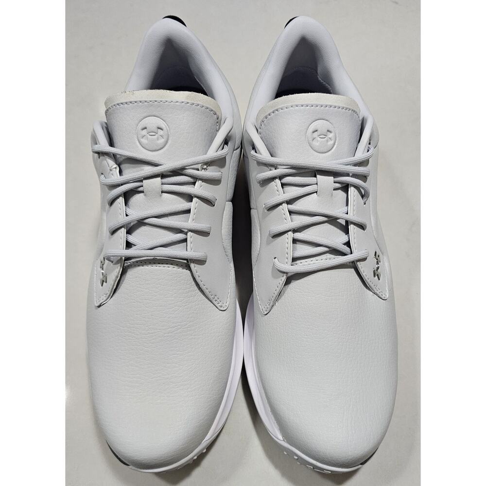 Under Armour HOVR Golf Shoes Men’s US 7 White Gray Spikeless Waterproof Athletic